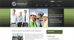 Desktop Screenshot of p1jobs.com
