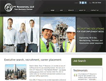 Tablet Screenshot of p1jobs.com